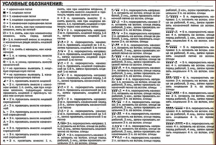 Полные схемы вязания спицами Кликните для закрытия картинки, нажмите и удерживайте для перемещения Crochet to