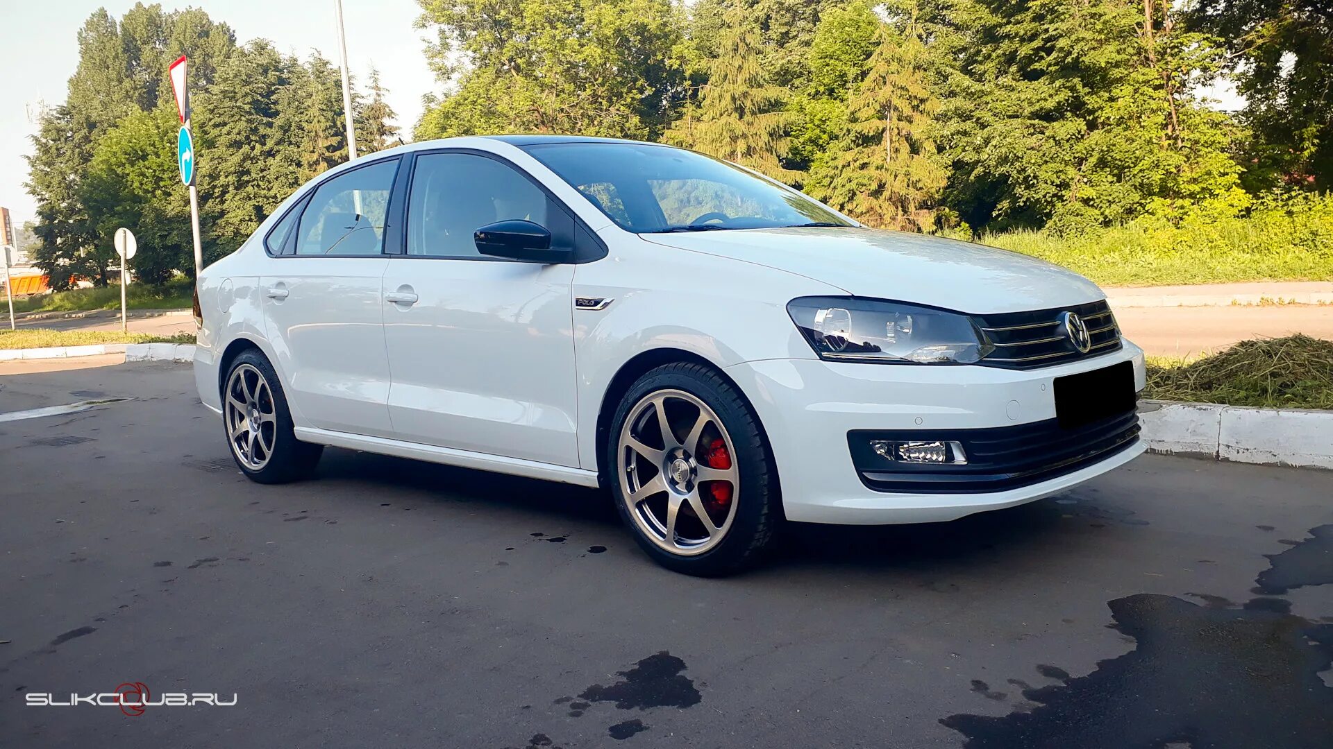 Поло 16 диски фото Slik L722 S25 и VW Polo - Kolesoffnet на DRIVE2