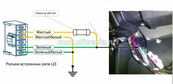 Поло подключение центрального замка Точки подключения сигнализации фольксваген т4 - Дельта Драйв