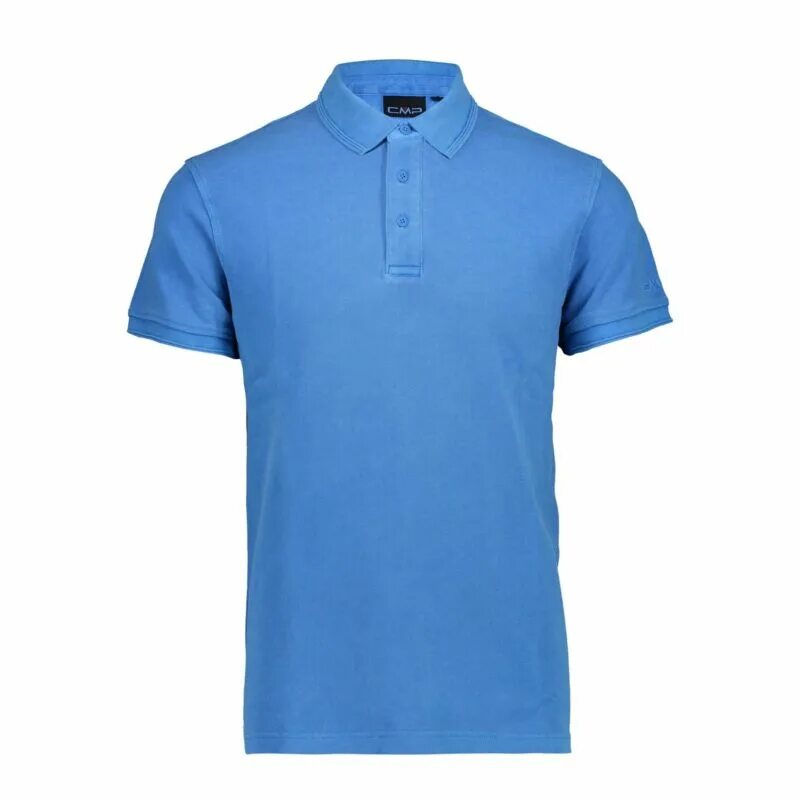 Поло в стиле old money мужское Купить Поло CMP Polo Shirt Man Polo Blau Plain Pique, цена 11 590 руб - (1441369