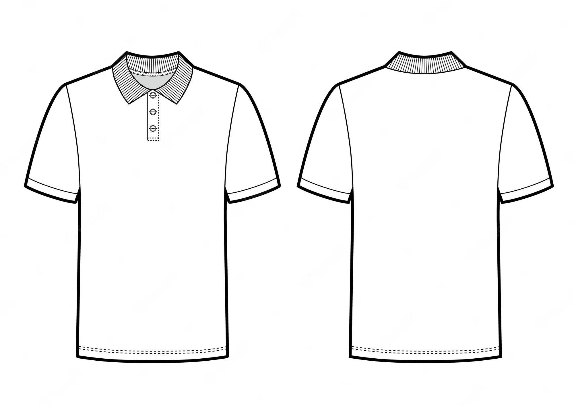 Поло выкройка детская Polo Club T Shirt