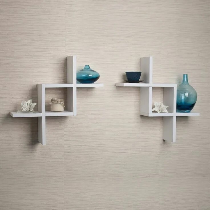 Полочки на стену для декора Wide Floating Shelves Shelves, Wall shelves design, Floating shelves