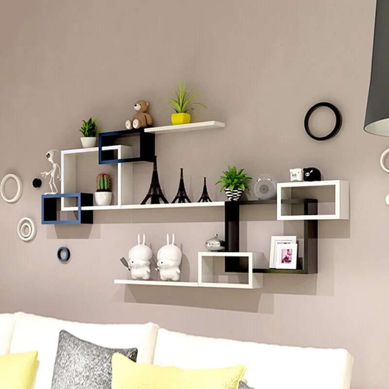 Acrylic wall shelves - 69 photo