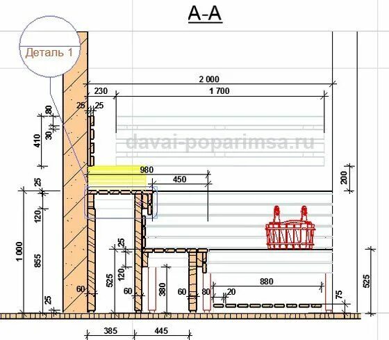 Пологи в баню чертежи Полочка для бани своими руками фото Sauna design, Sauna house, Outdoor sauna