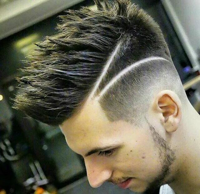 Полоски прическа мужская #MartaECrisParrucchiere #moda #fashion Mens hairstyles, Haircut designs, Hair st