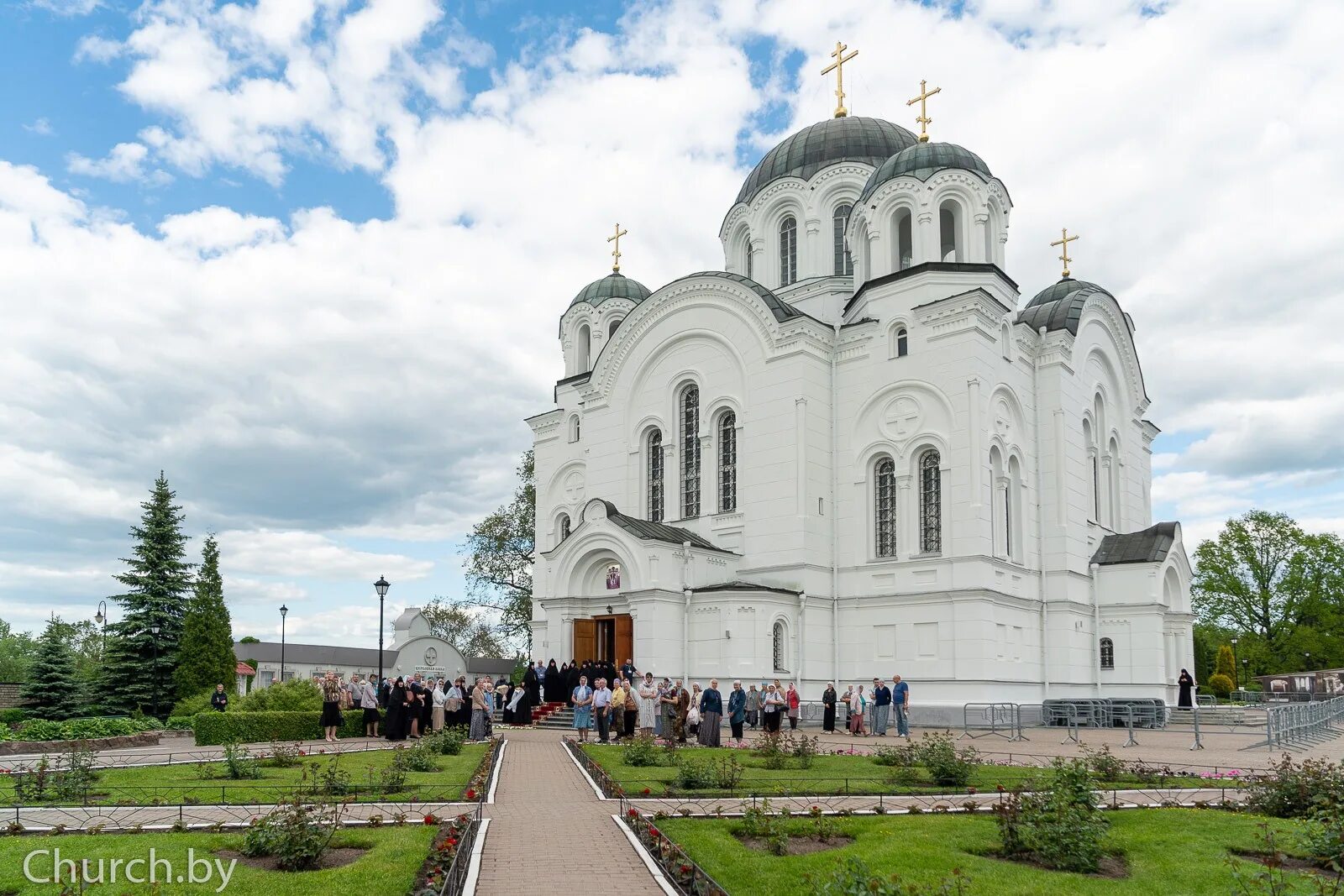 Полоцкий спасо евфросиниевский монастырь фото В канун дня памяти преподобной Евфросинии Полоцкой Патриарший Экзарх совершил вс