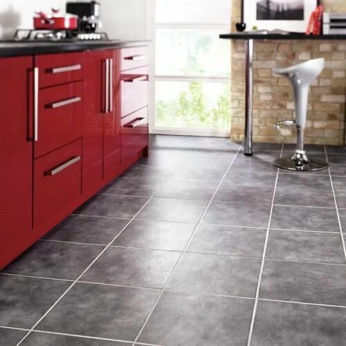 Половая плитка для кухни фото Wickes Urban Grey Ceramic Floor Wall & Floor Tile 330 x 330mm Tile floor, Cerami