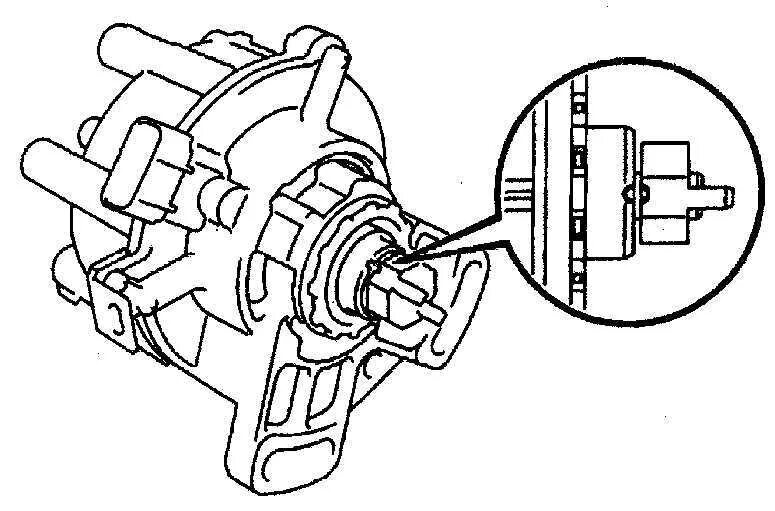 Положение трамблера двигатель na20s фото Ремонт Тойота Камри : Распределитель зажигания Toyota Camry