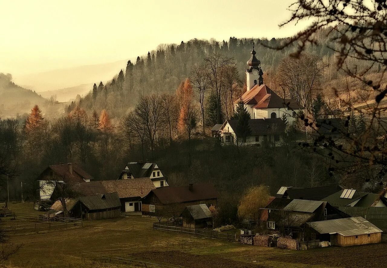 Польская деревня фото Польша Малая Пенины - Бесплатное фото на Pixabay Europa del norte, Varsovia, Pol