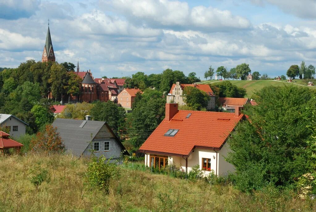 Польская деревня фото Polish village A little village, also on the road between . Flickr