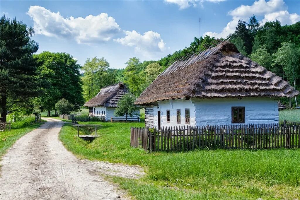 Польская деревня фото Dobrodružná dovolená v Polsku i na Slovensku