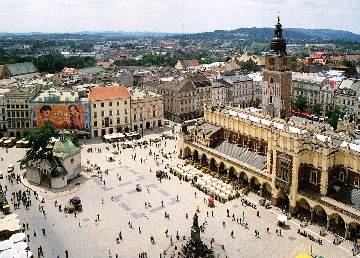 Польские достопримечательности фото Файл:Krakow rynek 01.jpg - Википедия