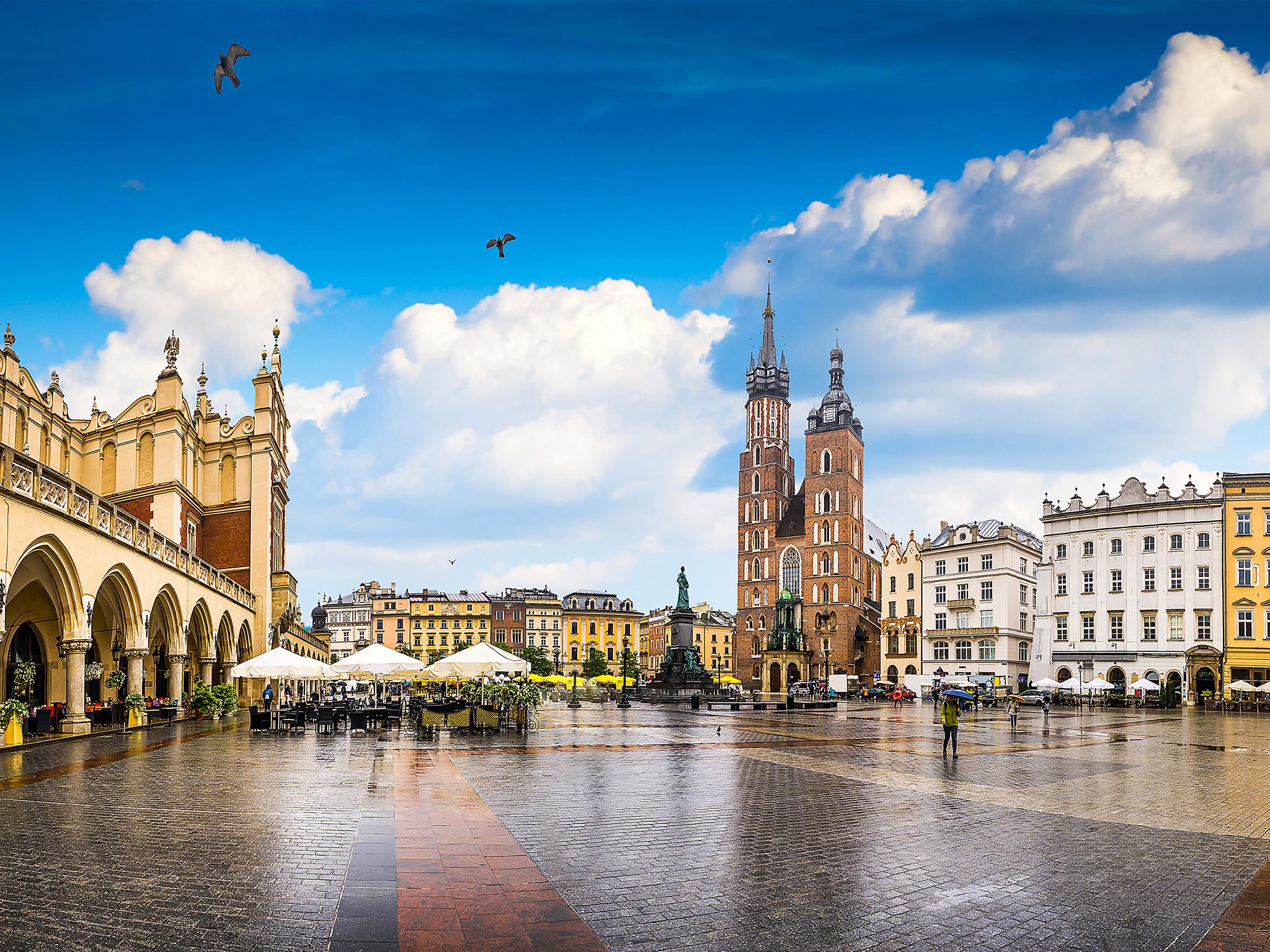 Польские достопримечательности фото Krakow ranked cheapest European city break The Independent The Independent