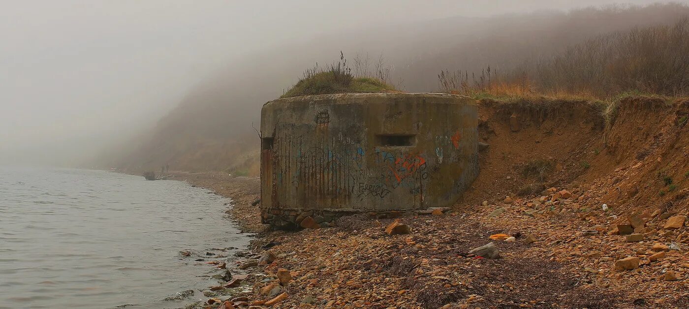 Польские доты на реке случь фото Заброшенный дот. / Побережье Уссурийского залива / Автор: Aleksandr Tsygelniuk