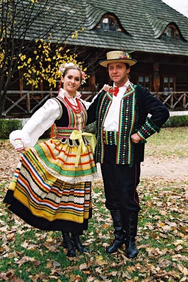 Польский национальный костюм женский фото Lublin Polish traditional costume, Folk clothing, Traditional outfits