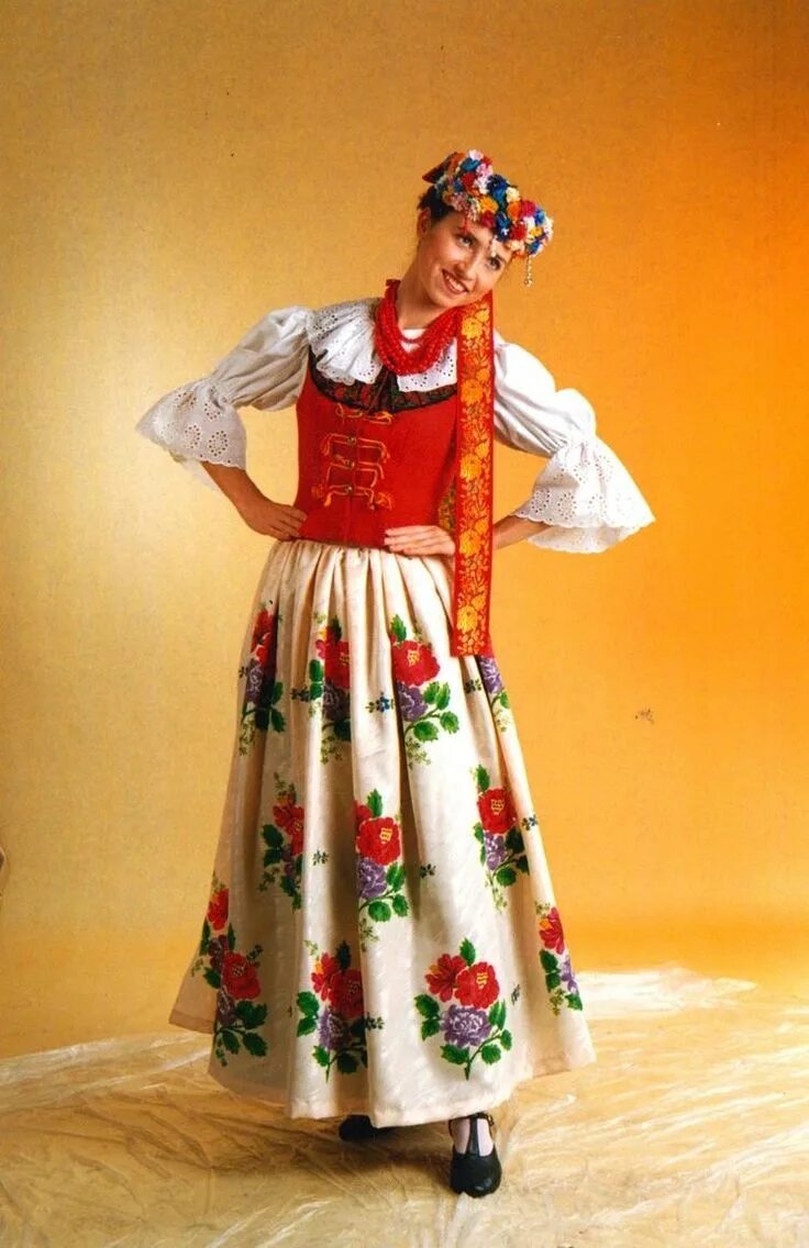 Польский национальный костюм женский фото Pin by Nanusia Wolowski on Polish Folk Costumes Part 1 in 2023 Polish traditiona