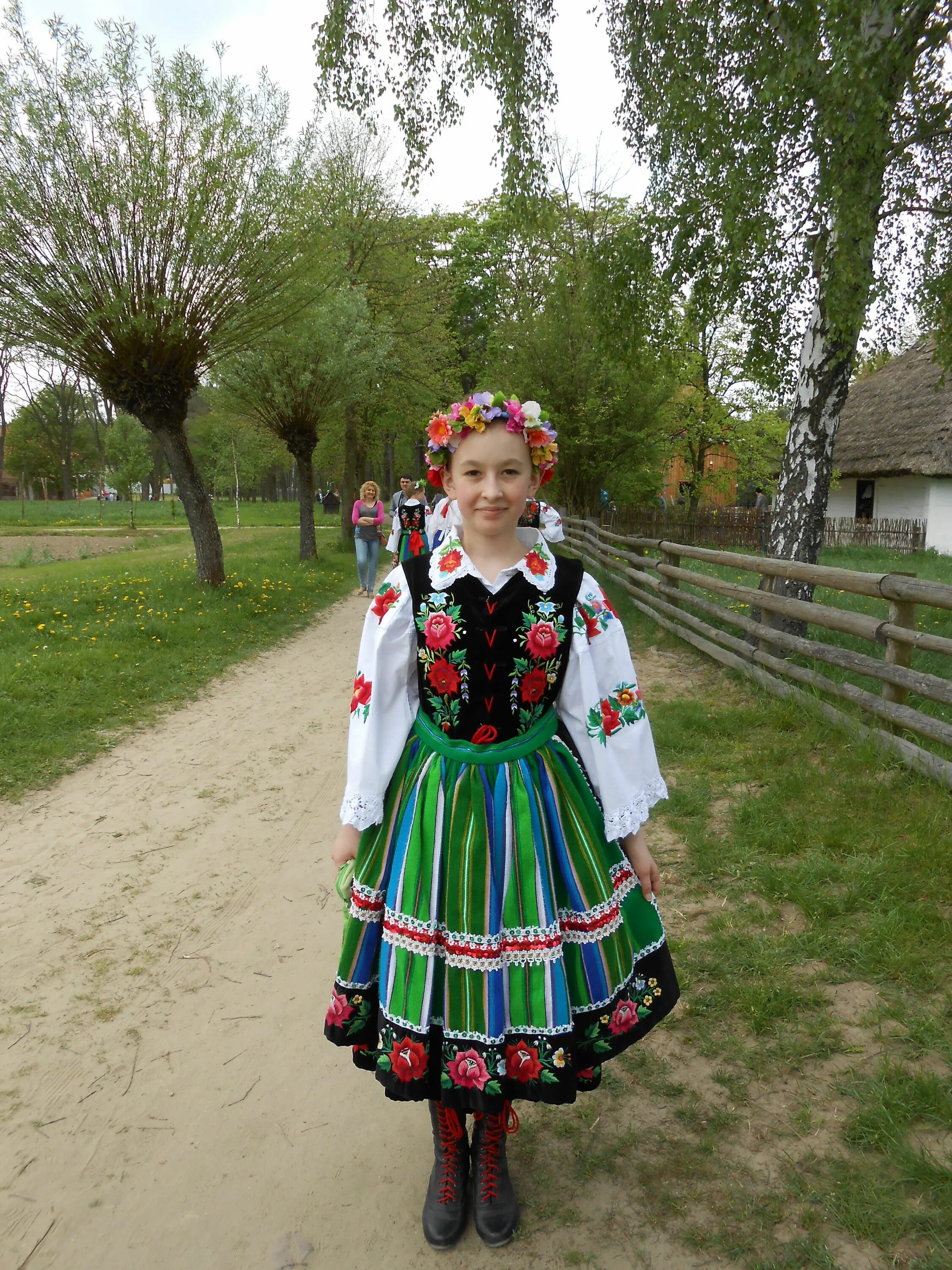 Польский национальный костюм женский фото Pin su About Poland Vestiti, Tradizionale