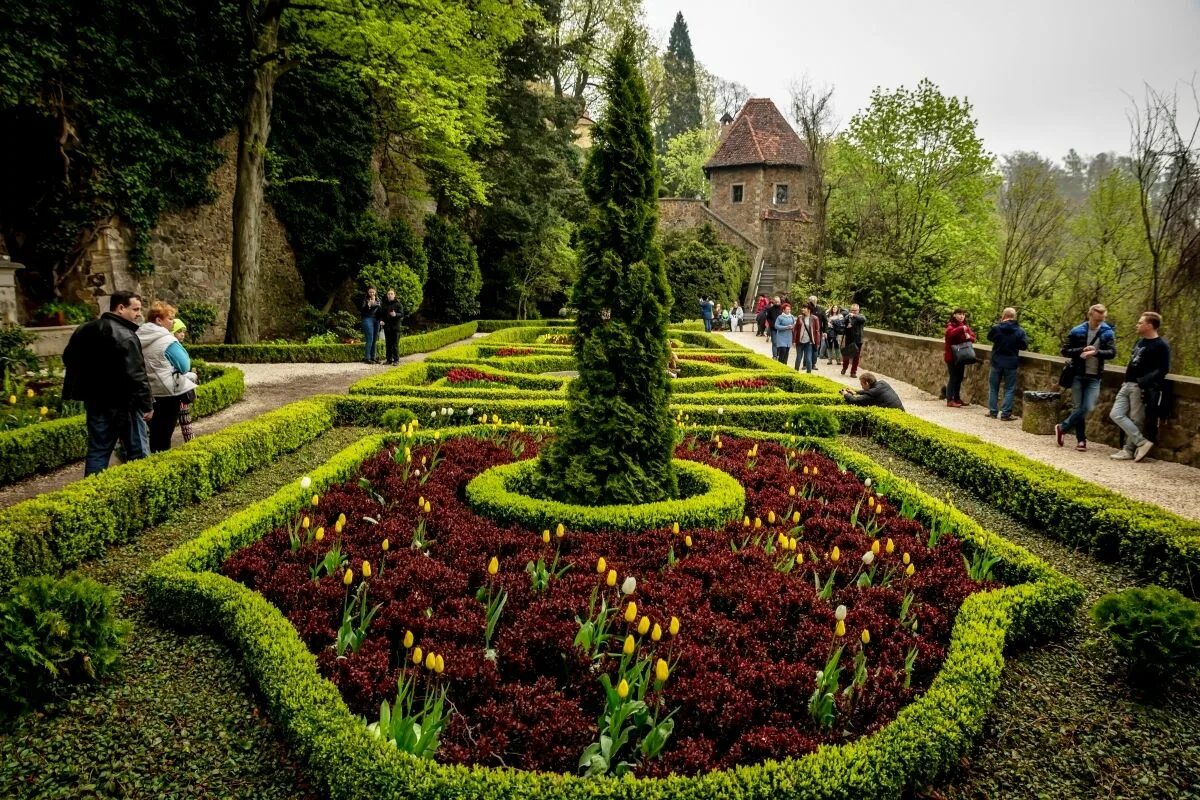 Польский сад фото The terraces are open only in the warmer season, from 1 April to 30 September. T