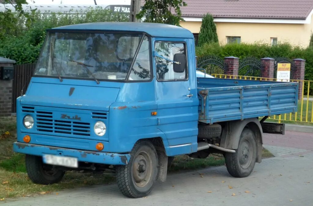 Польский жук фото Zuk A06 рестайлинг 1973, 1974, 1975, 1976, 1977, бортовой грузовик, 1 поколение,