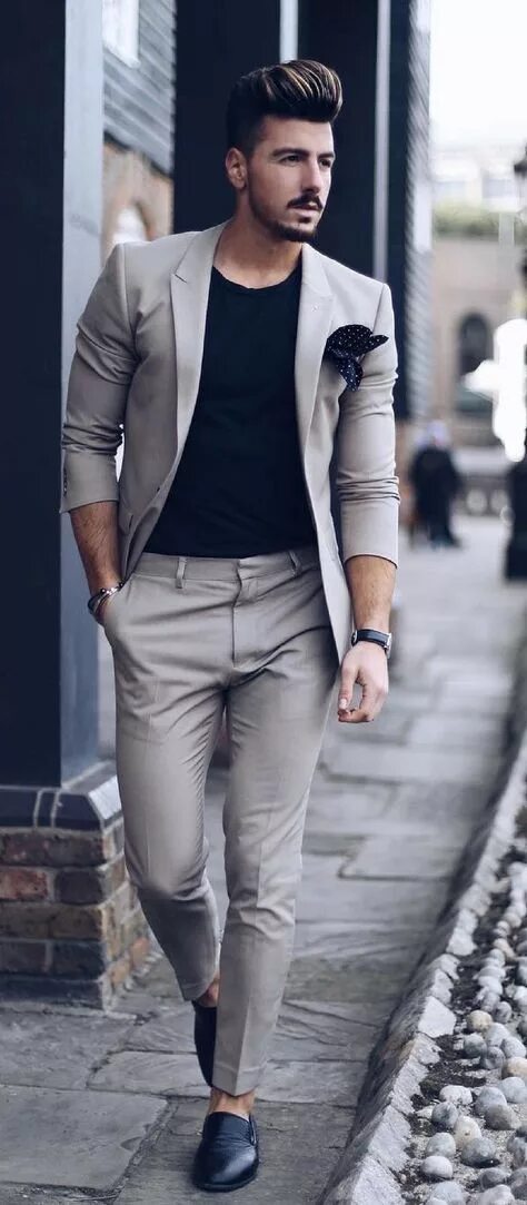 Полу классический мужской стиль Steal These 9 Amazing Street Style Looks Tall men fashion, Mens fashion blazer, 