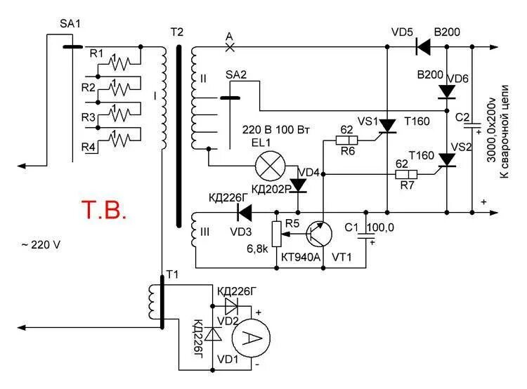 Полуавтомат своими руками схема Картинки ЭЛЕКТРИЧЕСКАЯ СХЕМА СВАРОЧНОГО ПОЛУАВТОМАТА