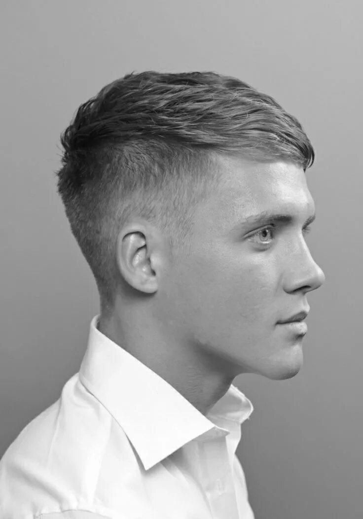 Полубокс без челки фото Sidecut Männer - moderne Ideen und hilfreiche Styling-Tipps - ZENIDEEN Erkek saç