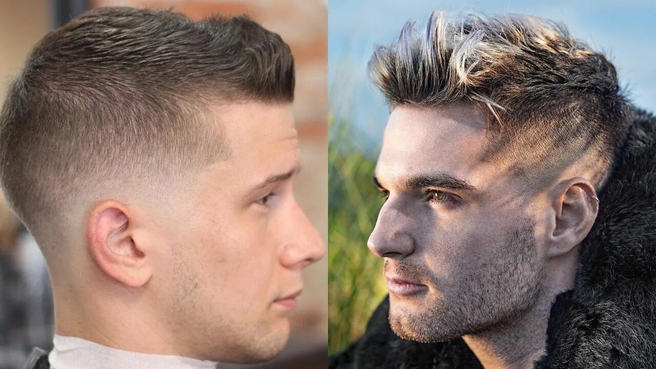 Полубокс стрижка мужская фото Thinking of a hairstyle for men, the first thing that comes in the mind is the s