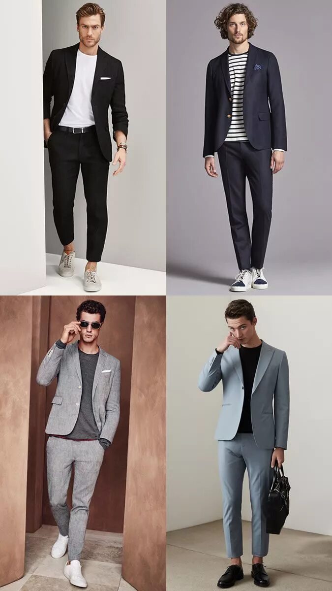 Полуделовой стиль мужской 11 Outdated Style Rules You Should Break FashionBeans Mens fashion suits, Mens f