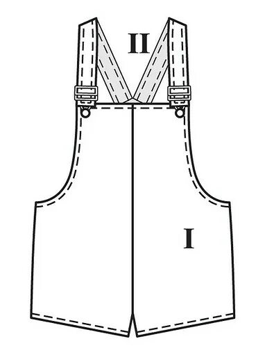 Полукомбинезон детский выкройка Выкройки комбинезонов 152 размера от Burda - скачать выкройки на Burdastyle.ru