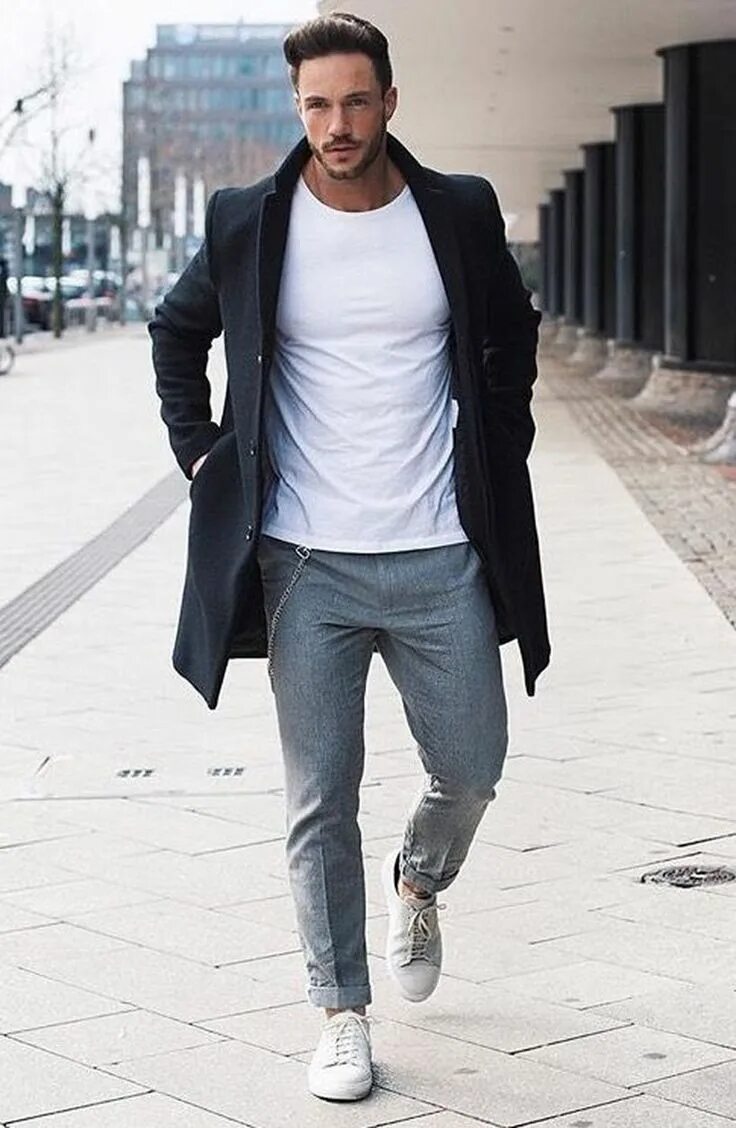 Полуофициальный стиль мужской 40 Cool Casual Men Plain T-Shirt Outfits Ideas https://fasbest.com/40-cool-casua