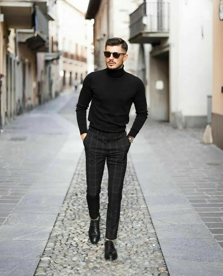 Полуофициальный стиль одежды мужской All black for men-ad_1 All black for men -#menstreetstylesdenim #menstreetstyles