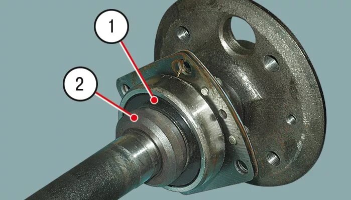 Полуось ваз схема Подшипник полуоси устал((( - Lada 21063, 1,3 л, 1993 года своими руками DRIVE2