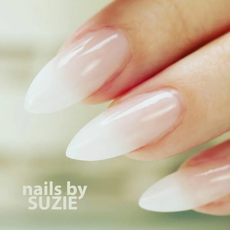 Полупрозрачный маникюр миндаль 946 Likes, 40 Comments - Suzie (@nailcareereducation) on Instagram: "Here's a sc