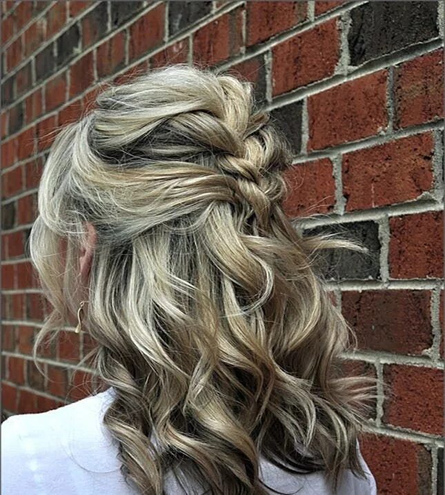 44 Gorgeous Half up half down hairstyles Maternity hair, Pregnancy hairstyles, D