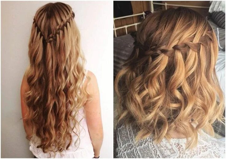 Полураспущенные прически на длинные волосы в школу Maturitní účesy 2018 MODA.CZ Hair styles, Hairstyle, Hair beauty