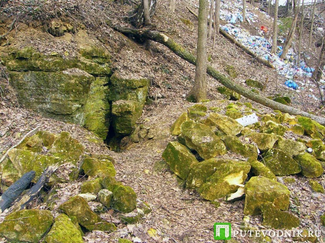 Полушкинские каменоломни, Московская область. Весенний поход Natural landmarks, 