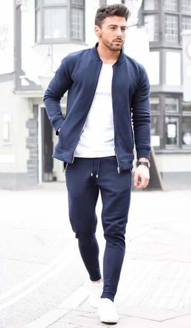 Полуспортивный мужской стиль How To Wear Men's Athleisure Style 5 Ways GENTLEMAN WITHIN Pantalon jogging homm