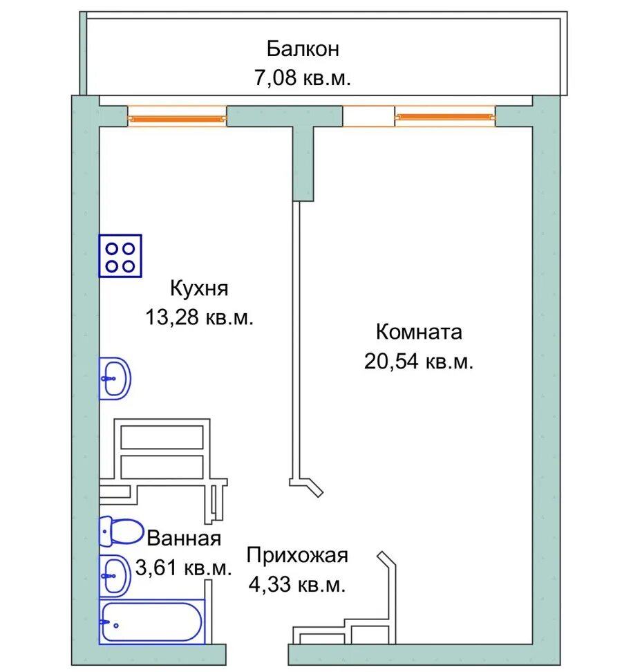 Полуторка квартира планировка Квартирный апгрейд: "спецпроект" и "улучшенная планировка" уступили место новому