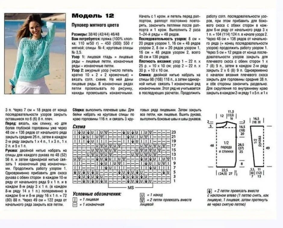 Полуверы вязаные спицами схемы и описание Картинки ВЯЗАНИЕ ПУЛОВЕР ЖЕНСКИЙ ОПИСАНИЕ
