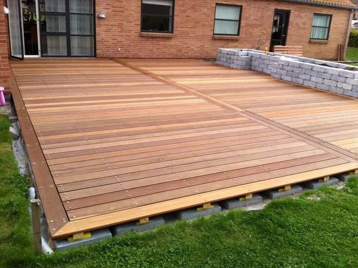 Полы на улице фото Wooden Deck Design for Outdoor Living