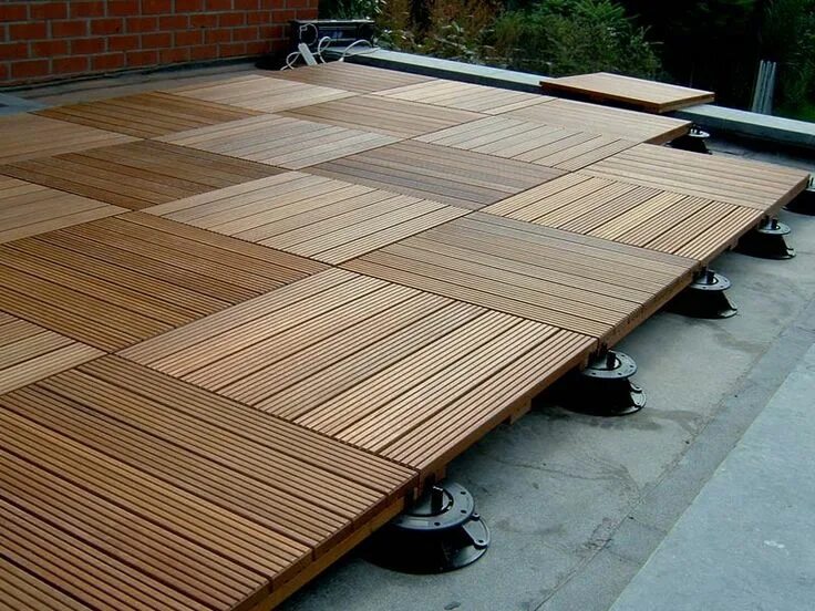 Полы на улице фото Ipe Wood Decking and Tiles - HDG Building Materials Patio deck designs, Wood dec