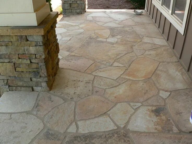 Полы под камень фото Pin on Floor Stone flooring, Natural stone flooring, Natural stone tile floor