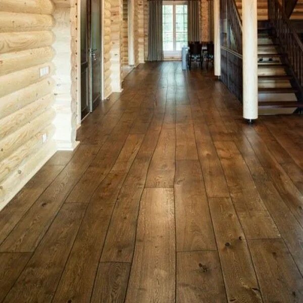 Полы в доме варианты фото Массивная доска дуб рустик Narmada Bolefloor, Rustic wood floors, House flooring