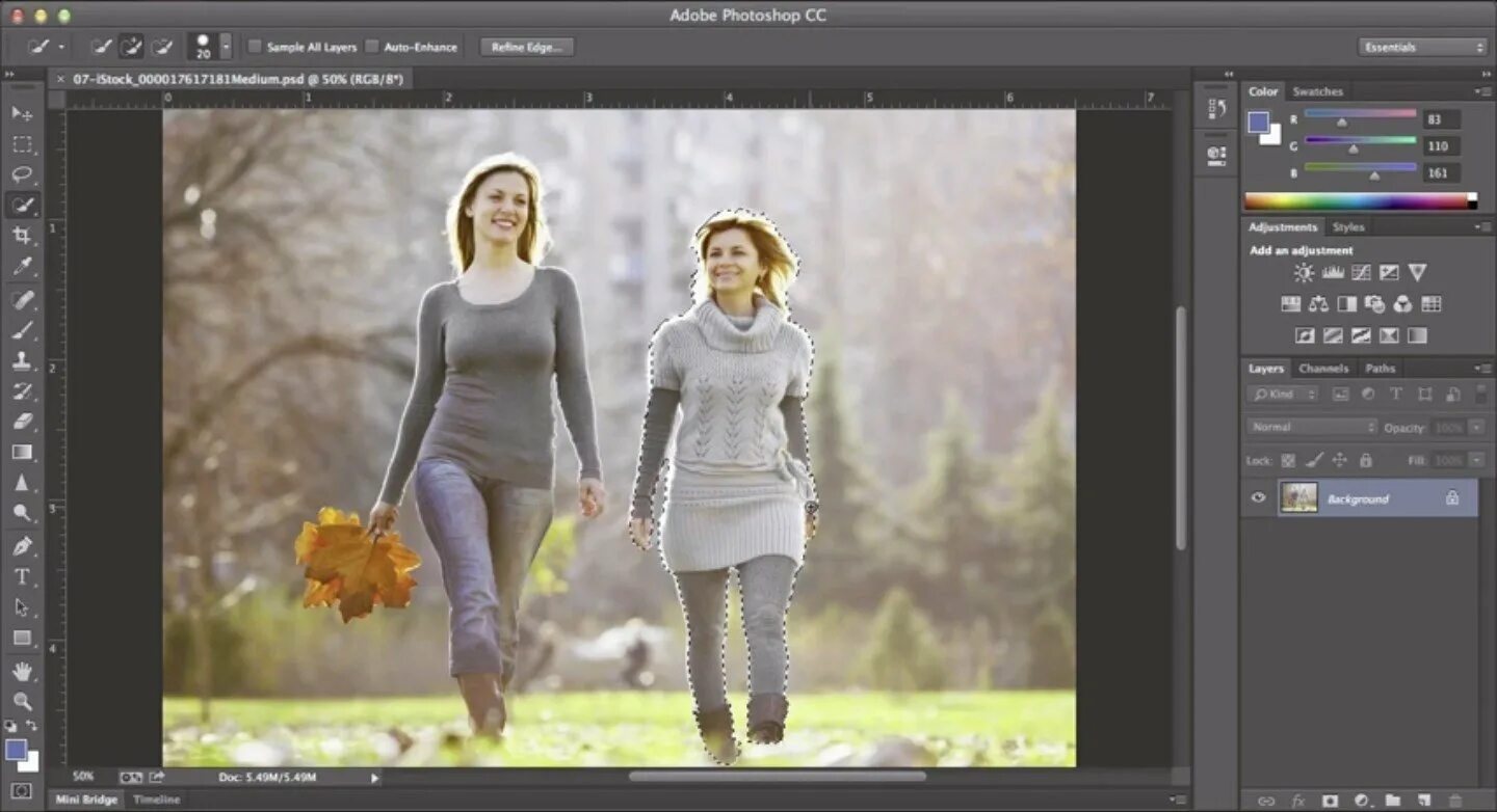 Поля белые на фото в фотошопе Adobe Photoshop CC 2024 25.9 - Download for Mac Free