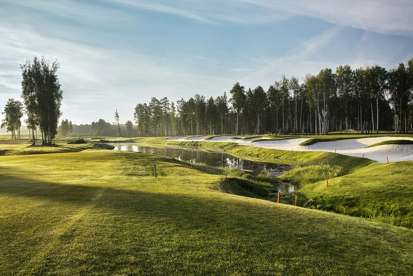 Поля екатеринбург фото фотосъемка для гольф-курорта Pine Creek Golf (9) Images :: Behance