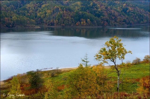 Поляковское озеро холмск фото Фотовыставка. :: Евгений Кузьменко