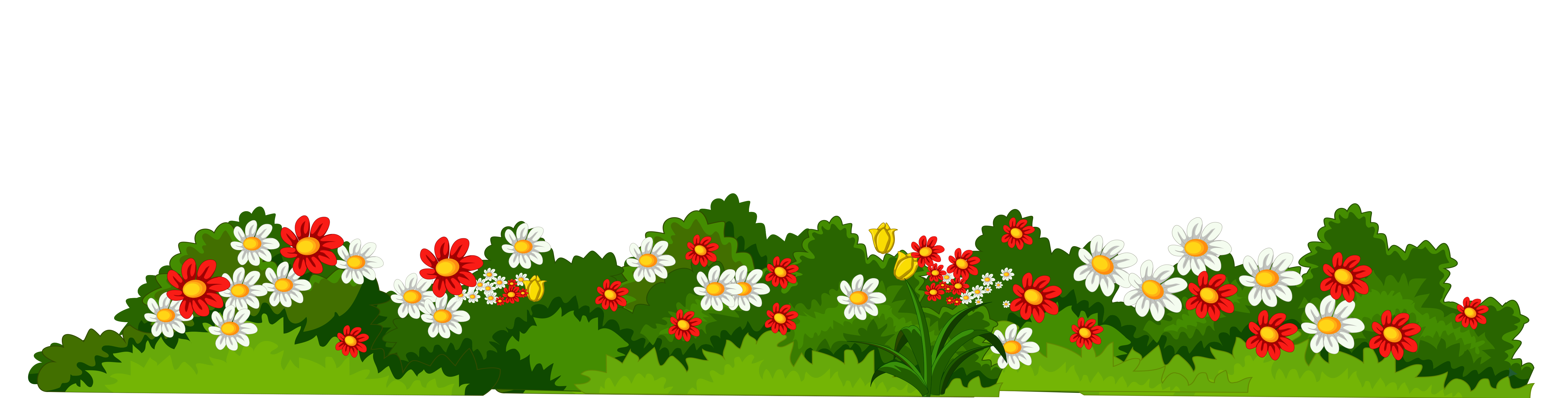 Полянка в детском саду оформление Flowers with Grass Transparent PNG Clipart Grass flower, Clip art, Flowers