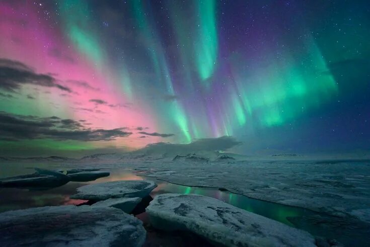 Полярная ночь в арктике фото Pin en Photography. Auroras boreales, Auroras polares, Aurora