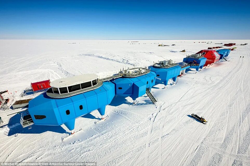 Полярная станция восток в антарктиде фото Antarctic research station's journey in photographs