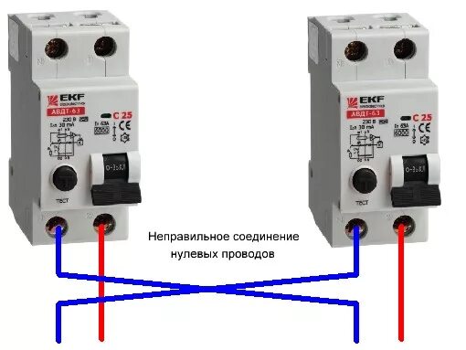 Полярность подключения автомата Обзор рынка УЗО: как сделать правильный выбор - Меандр - занимательная электрони